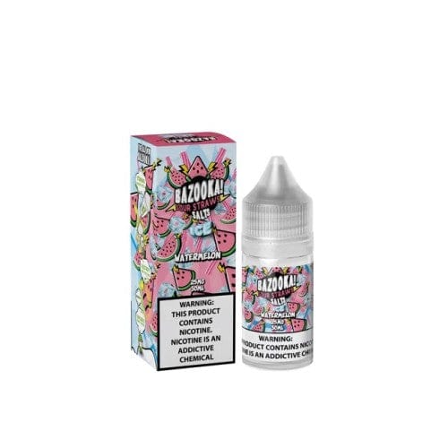 Bazooka Watermelon Ice Sour Straws Salt 30ml E-juice At Best Price In Pakistan